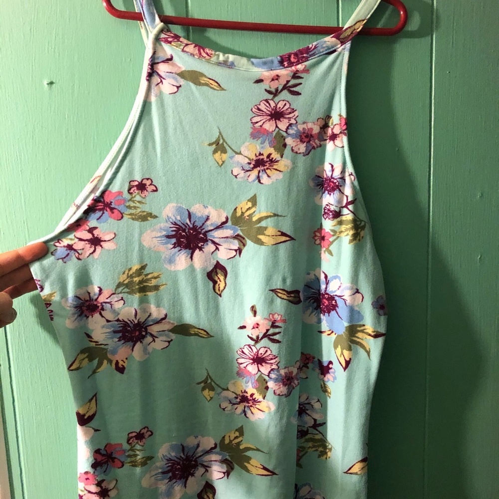 Floral tank top